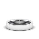 14K White Gold - Sapphire