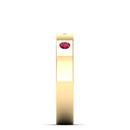14K Yellow Gold - Ruby