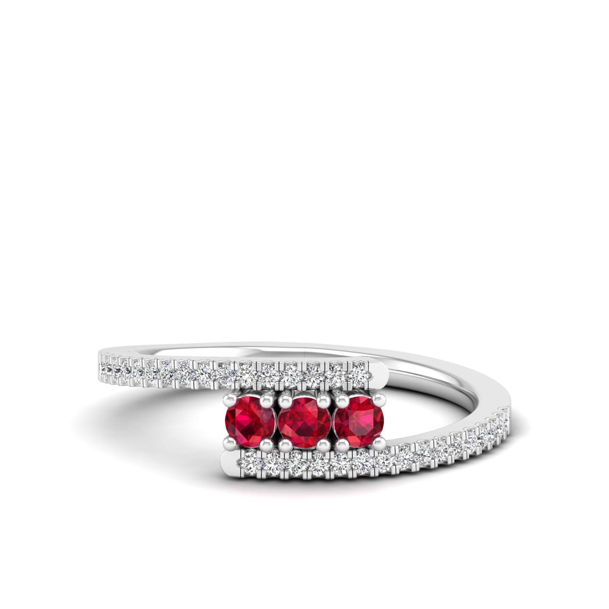 14K White Gold