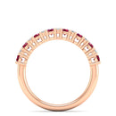 14K Rose Gold - Ruby