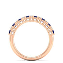 14K Rose Gold - Sapphire