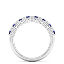 14K White Gold - Sapphire