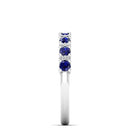 14K White Gold - Sapphire