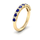 14K Yellow Gold - Sapphire