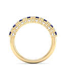 14K Yellow Gold - Sapphire