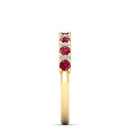 14K Yellow Gold - Ruby