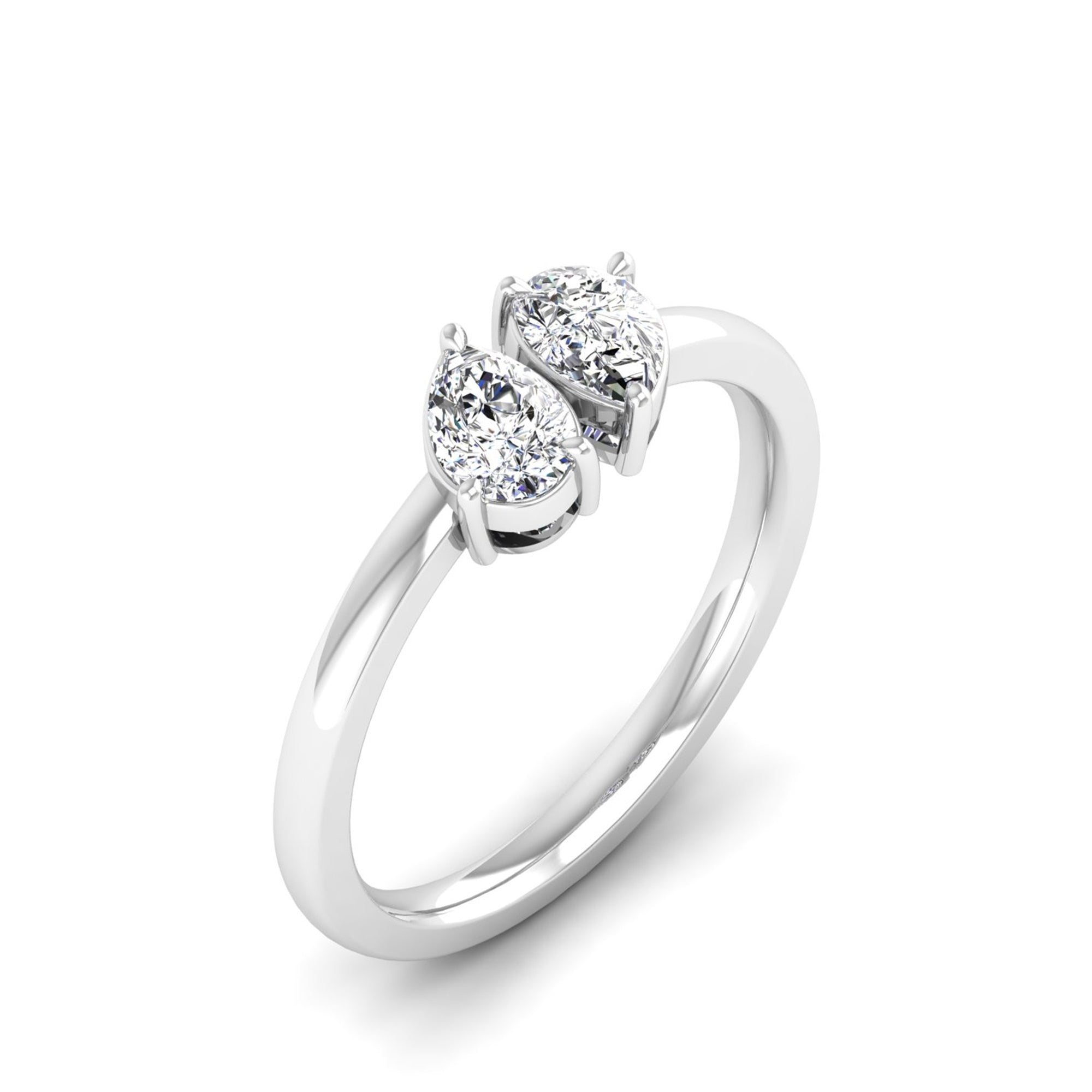 14K White Gold