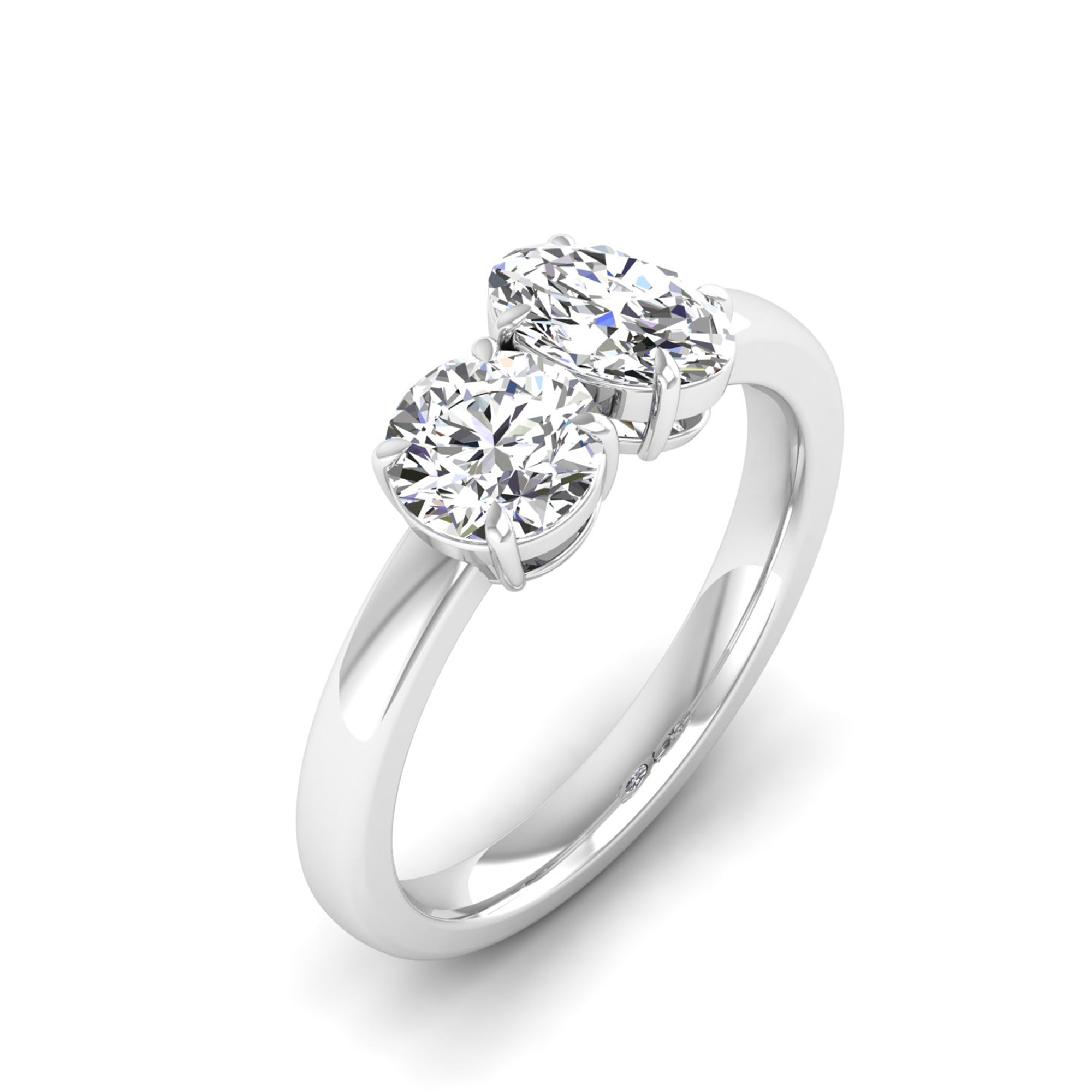 14K White Gold
