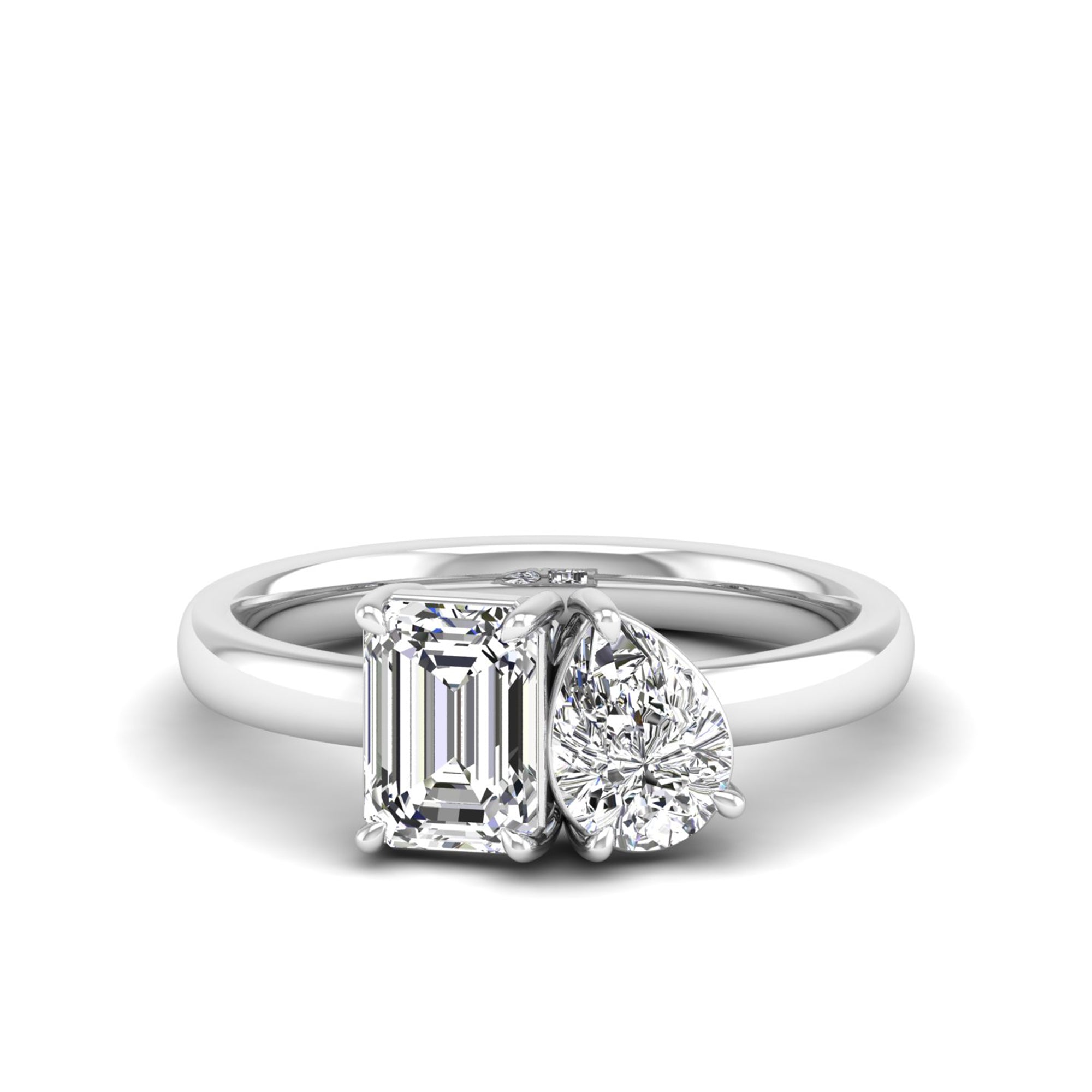14K White Gold