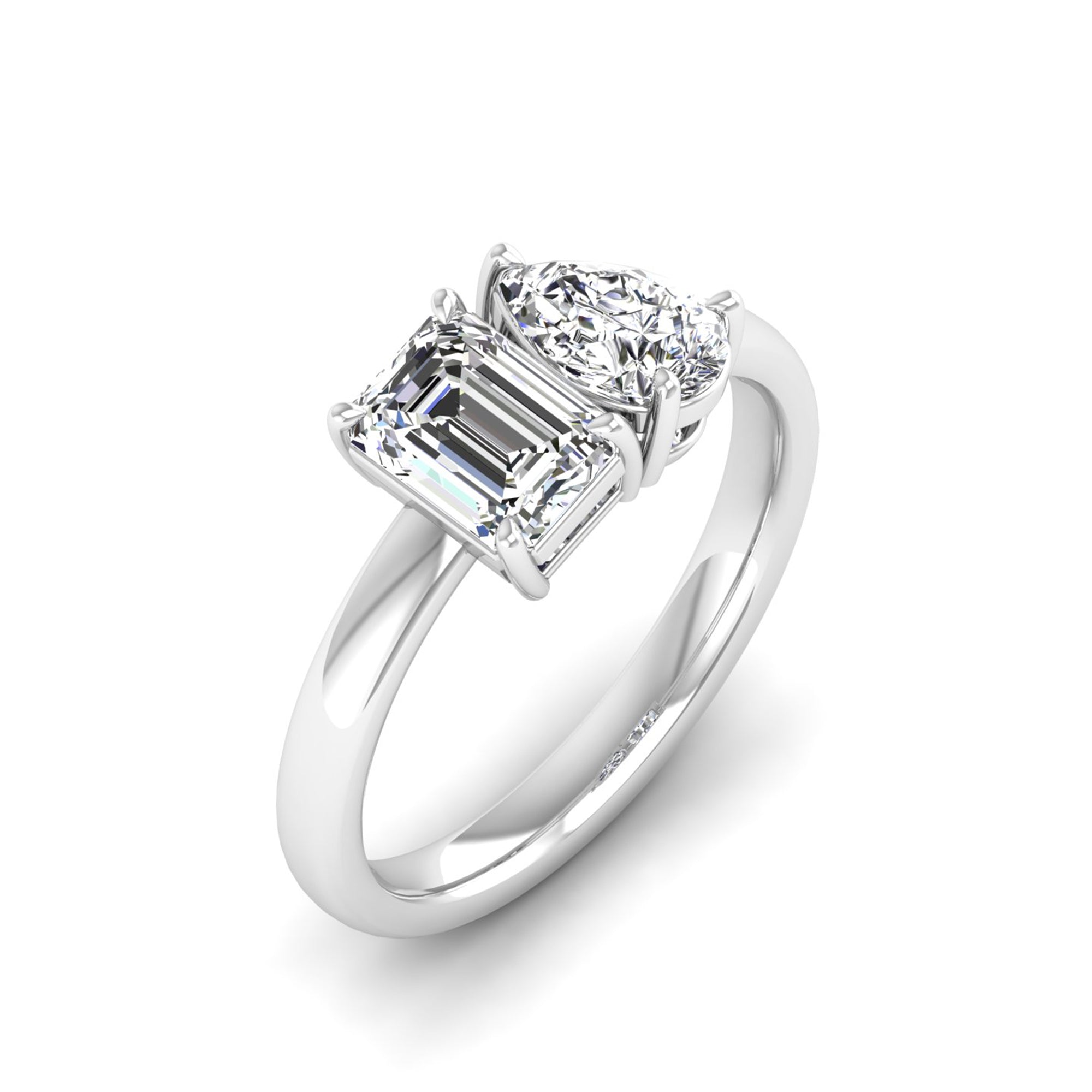 14K White Gold