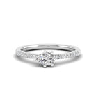 14K White Gold