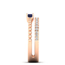 14K Rose Gold - Tanzanite