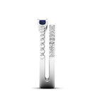14K White Gold - Tanzanite