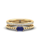 14K Yellow Gold - Tanzanite