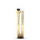 14K Yellow Gold - Tanzanite