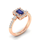 14K Rose Gold - Tanzanite