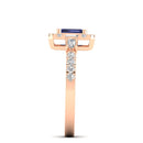 14K Rose Gold - Tanzanite