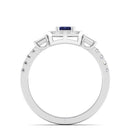 14K White Gold - Tanzanite
