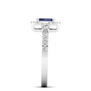 14K White Gold - Tanzanite