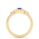 14K Yellow Gold - Tanzanite
