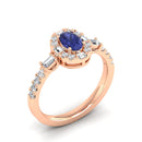 14K Rose Gold - Tanzanite
