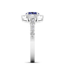 14K White Gold - Tanzanite