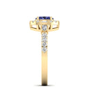 14K Yellow Gold - Tanzanite