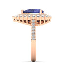 14K Rose Gold - Tanzanite