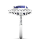 14K White Gold - Tanzanite