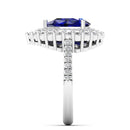 14K White Gold - Sapphire