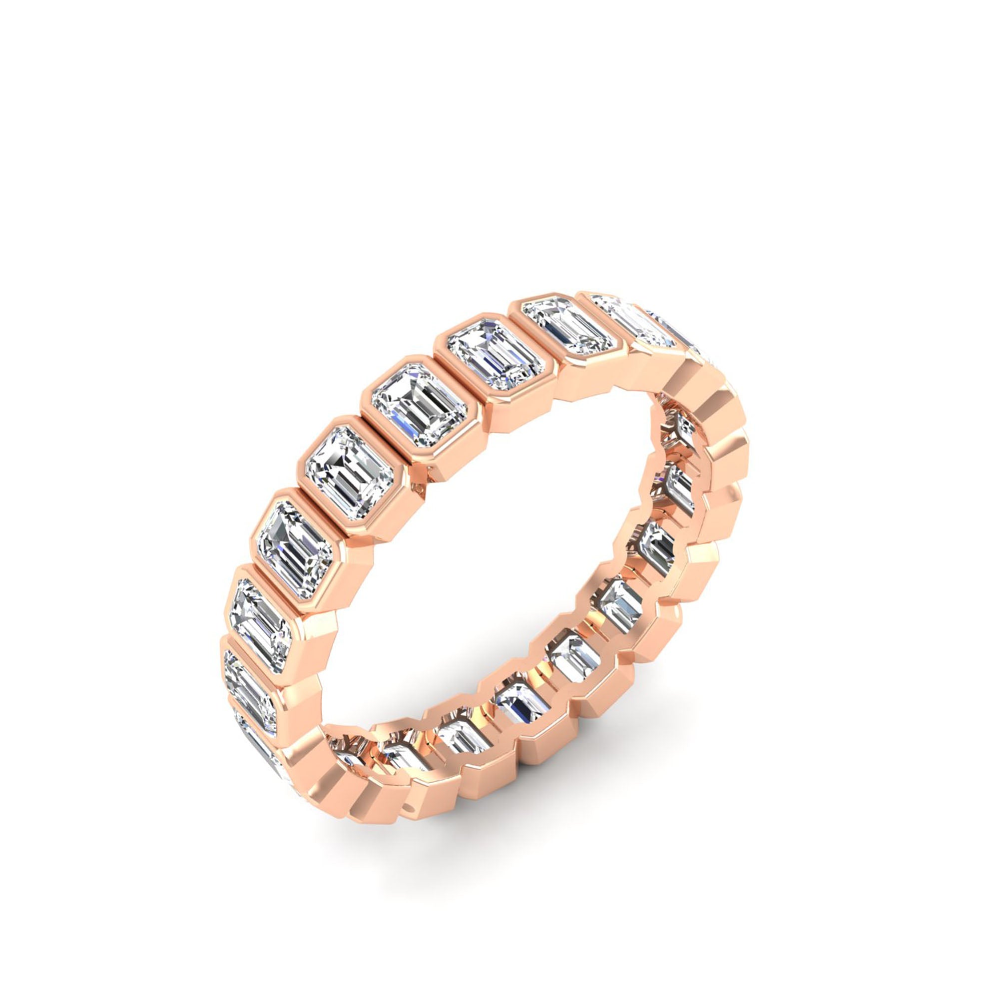14K Rose Gold - 1.00