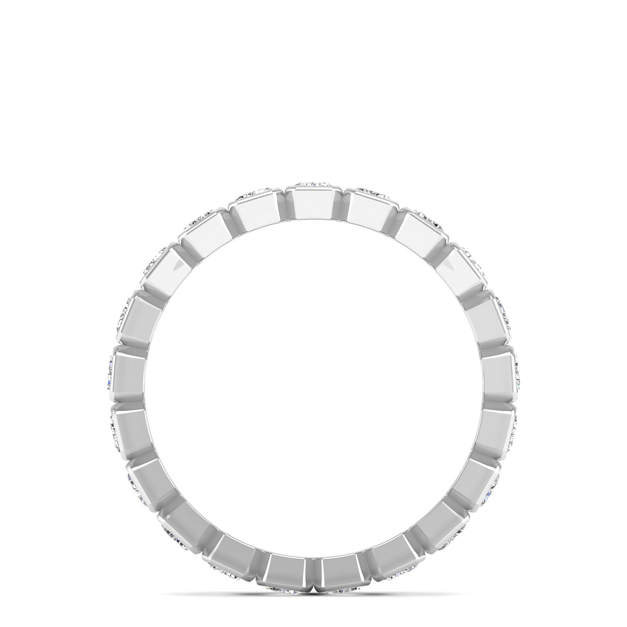 14K White Gold - 1.00