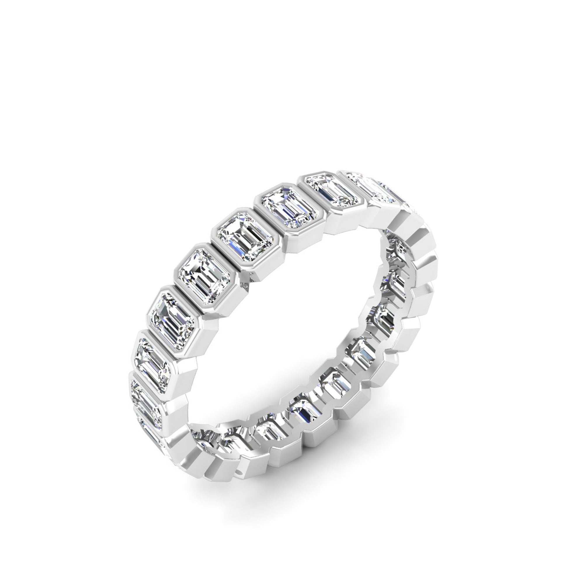 14K White Gold - 1.00