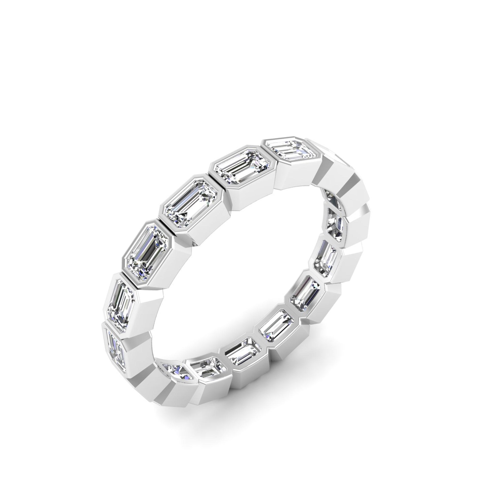 14K White Gold - 1.00