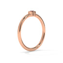 14K Rose Gold - Ruby