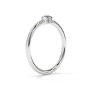 14K White Gold - Sapphire