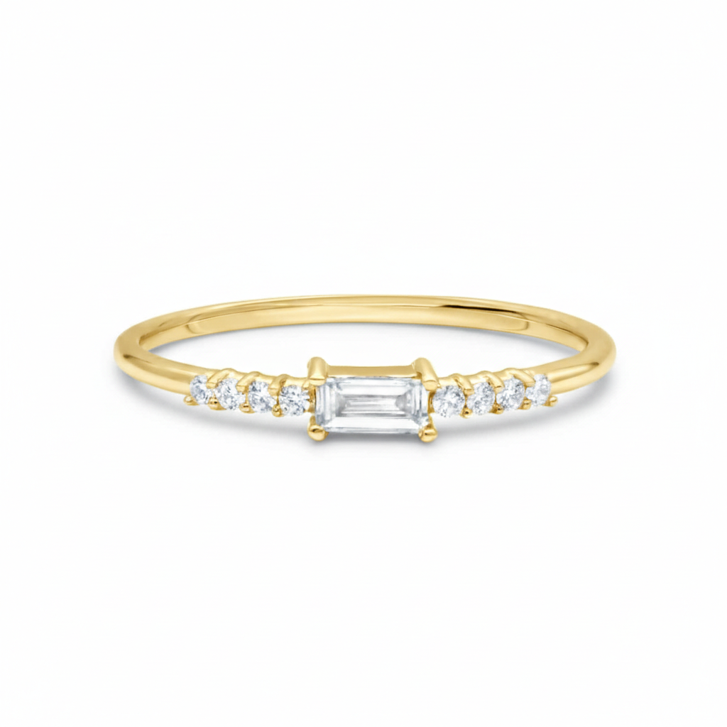 14K Yellow Gold - 0.18