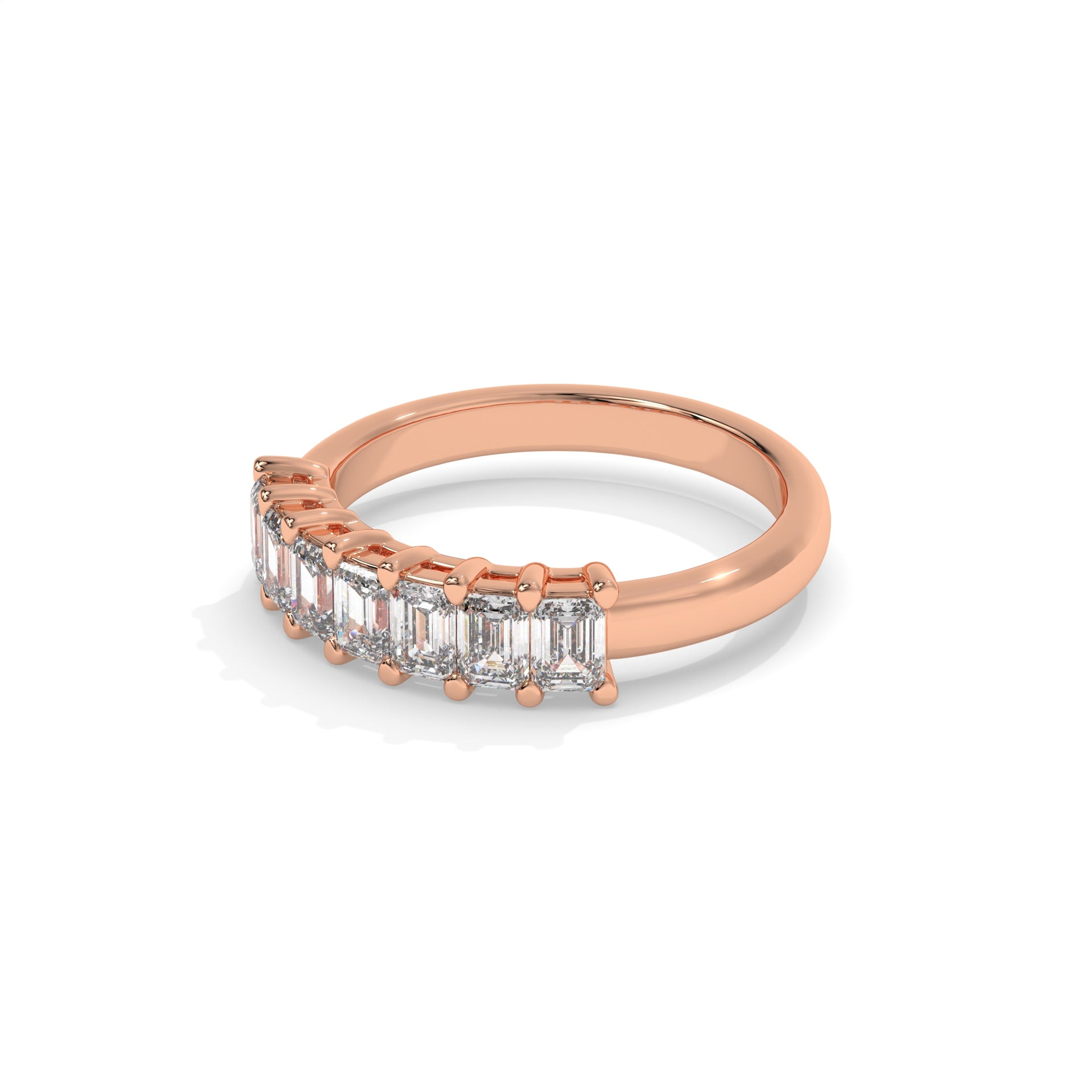 14K Rose Gold - 1.00