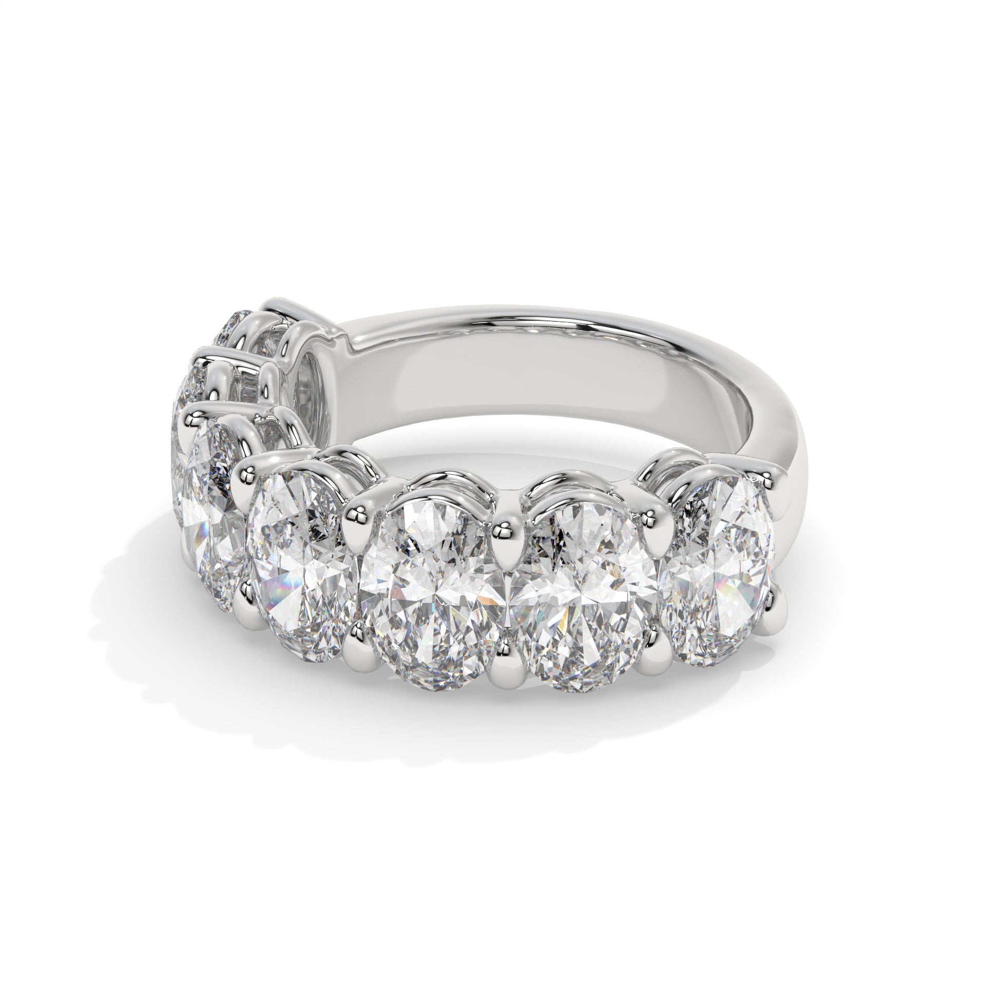 14K White Gold - 5.00