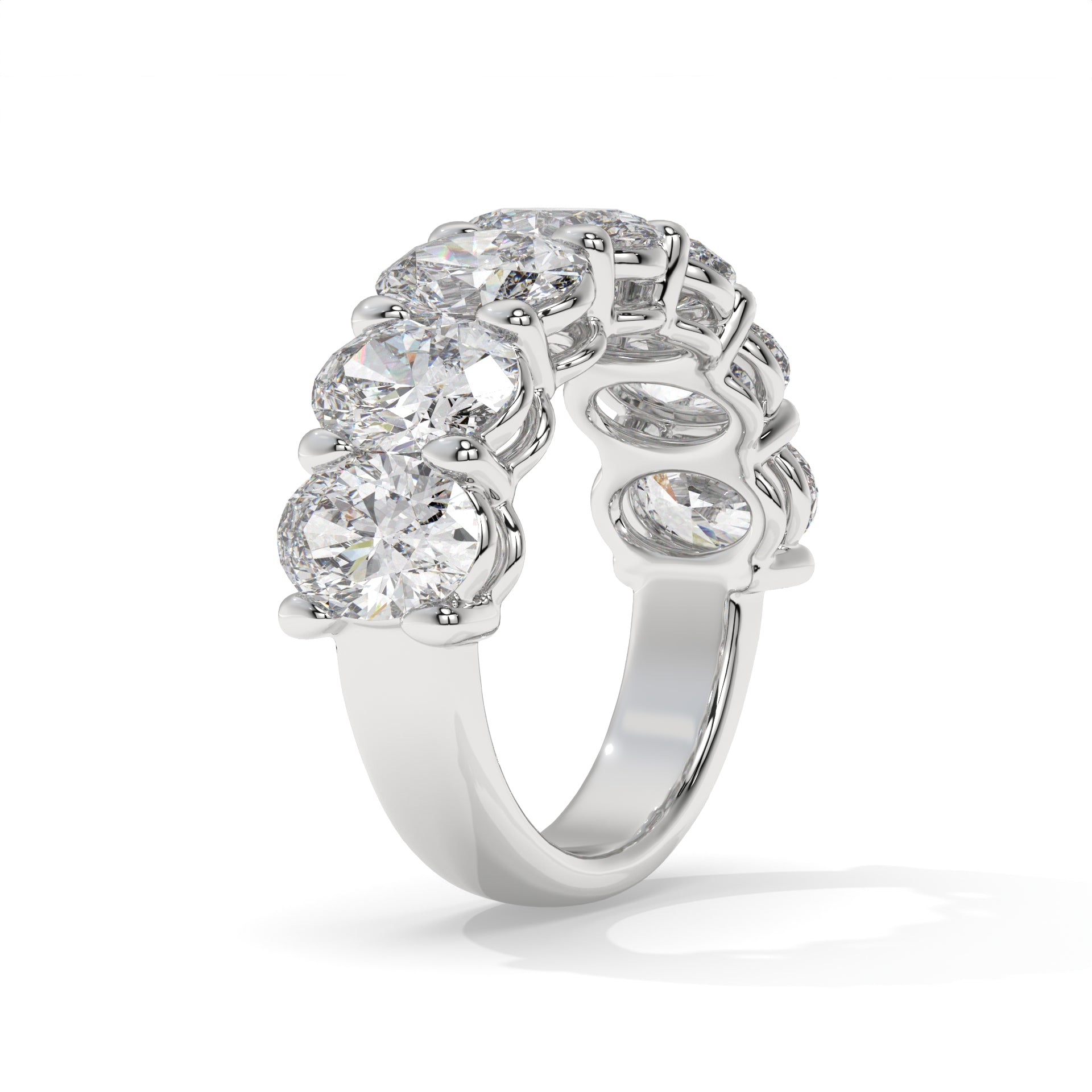 14K White Gold - 5.00