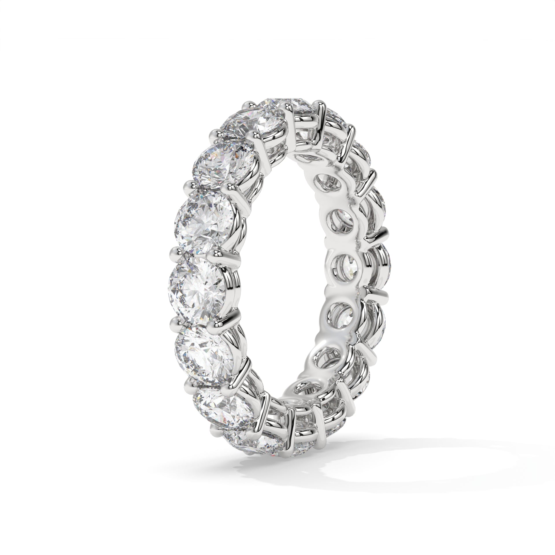14K White Gold - 5.00