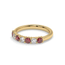 14K Yellow Gold - Ruby