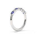 14K White Gold - Sapphire