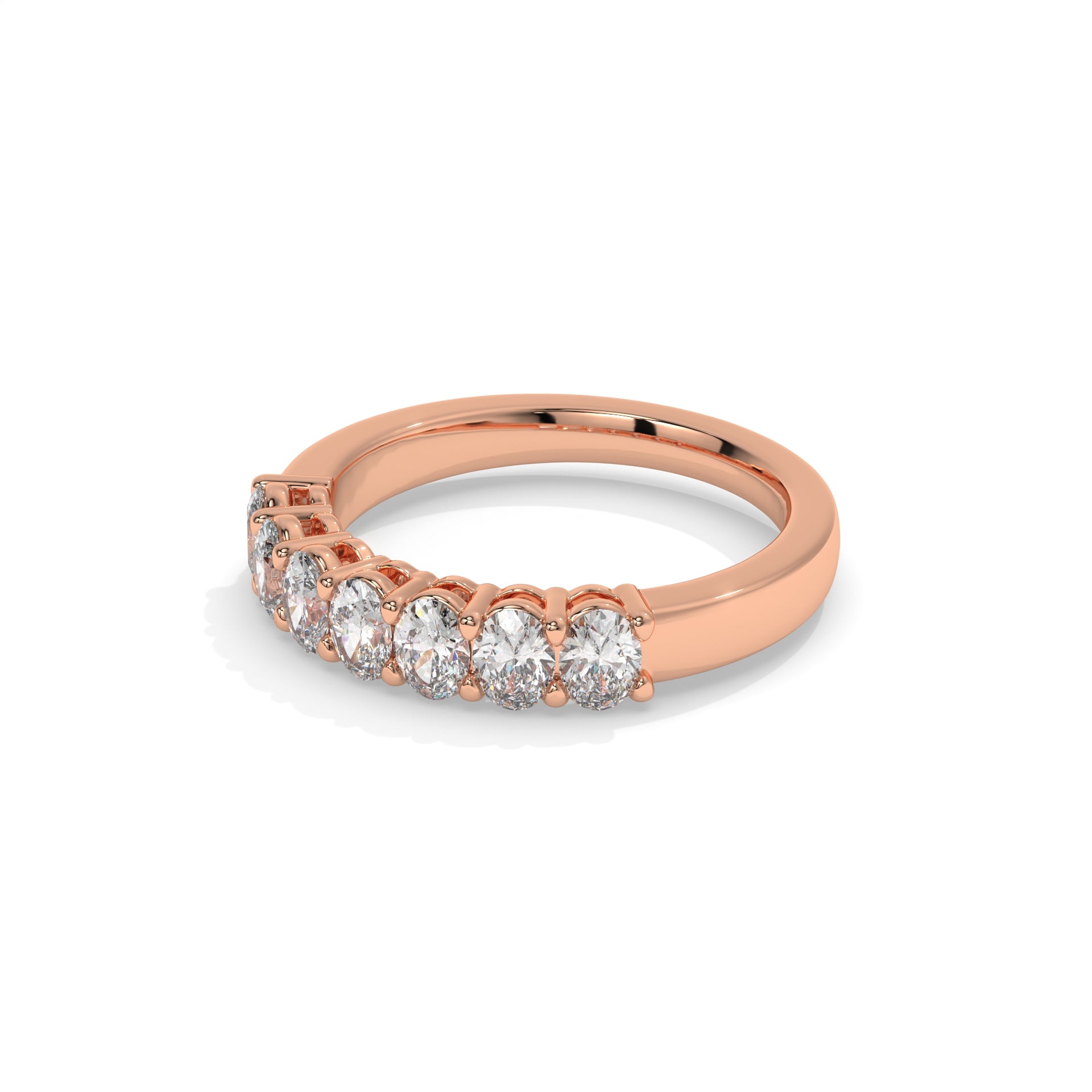 14K Rose Gold - 1.00