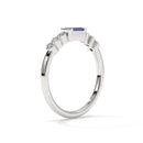 14K White Gold - Tanzanite