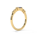 14K Yellow Gold - Tanzanite