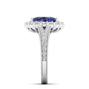 14K White Gold - Tanzanite