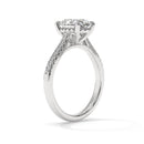 14K White Gold - Oval