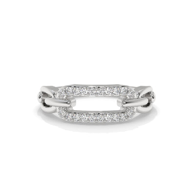 Paperclip Lab Diamond Ring