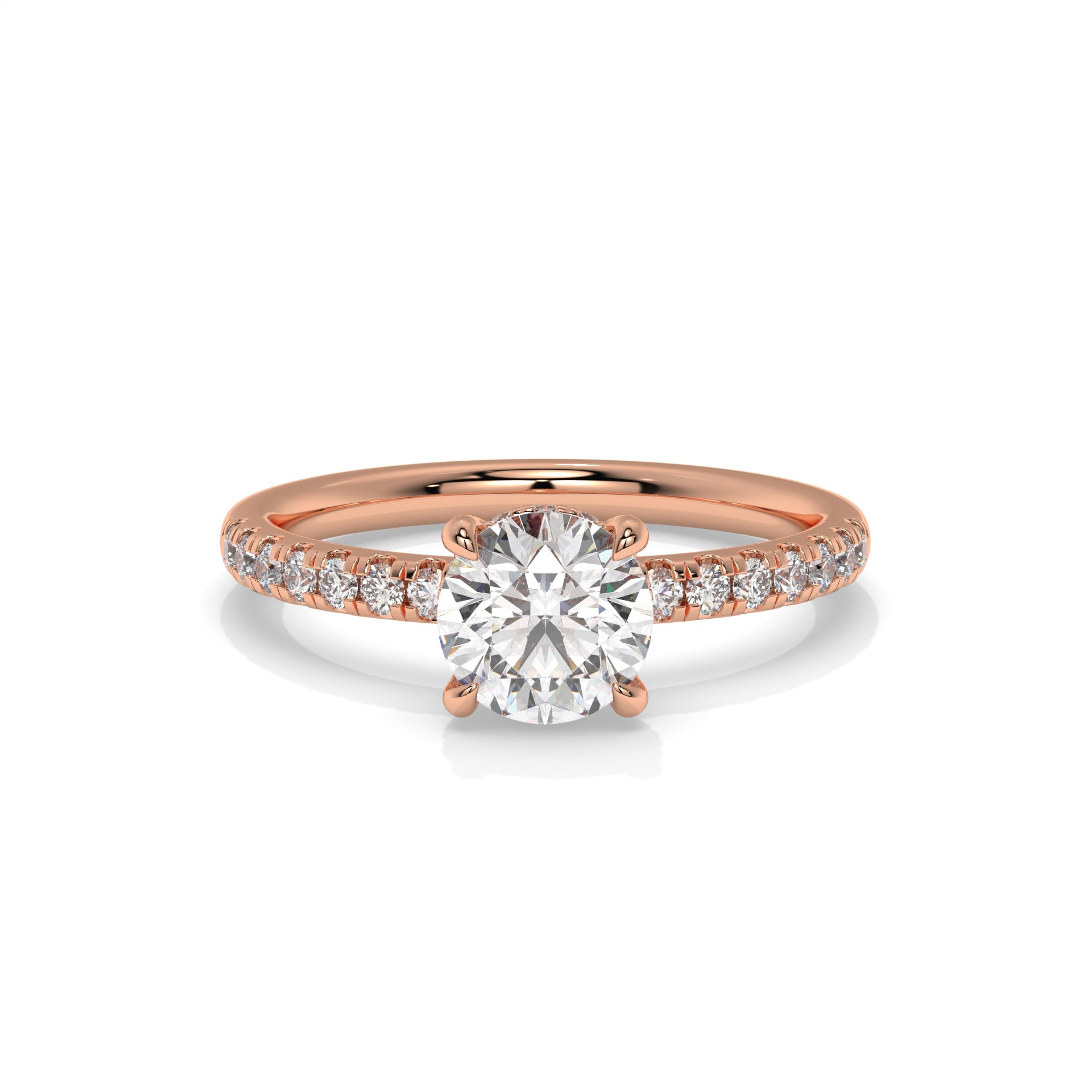 14K Rose Gold - 1.30
